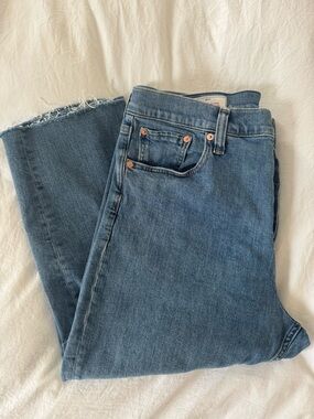 The Gap Cheeky Straight High Rise Capri Cropped 21”